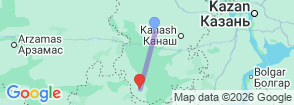 Tour route map