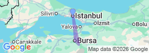 Tour route map