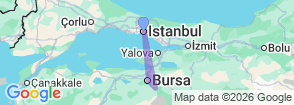 Tour route map