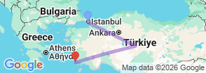 Tour route map