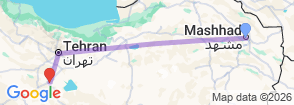 Tour route map