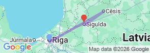 Tour route map
