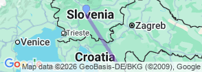 Tour route map