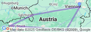 Tour route map