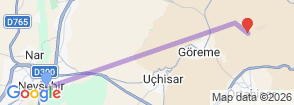 Tour route map