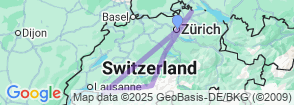 Tour route map