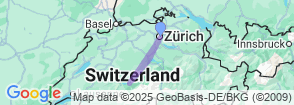Tour route map