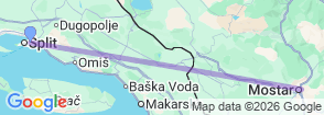 Tour route map