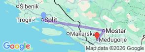 Tour route map
