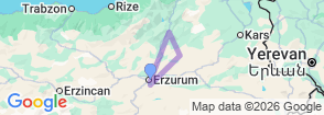 Tour route map