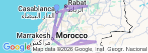 Tour route map