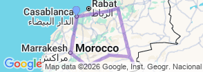 Tour route map