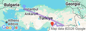 Tour route map