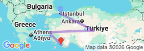 Tour route map