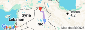 Tour route map