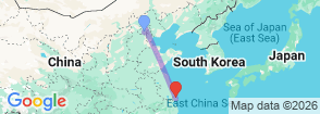 Tour route map