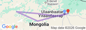 Tour route map