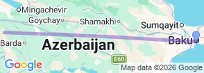 Tour route map