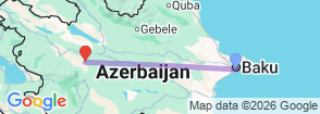 Tour route map
