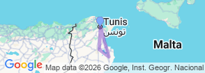 Tour route map