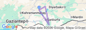 Tour route map