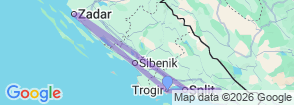 Tour route map