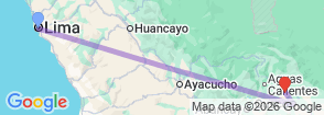 Tour route map