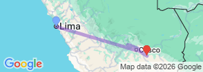 Tour route map