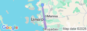 Tour route map