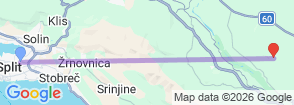 Tour route map