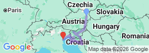 Tour route map
