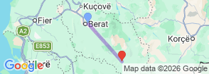 Tour route map