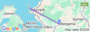 Tour route map