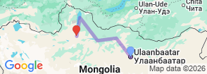 Tour route map