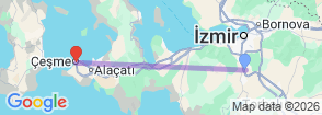 Tour route map