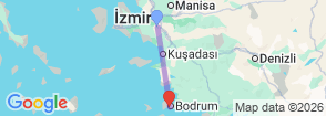 Tour route map