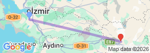 Tour route map