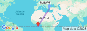 Tour route map