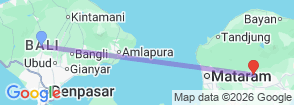 Tour route map