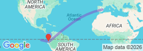 Tour route map