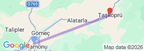 Tour route map