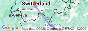 Tour route map