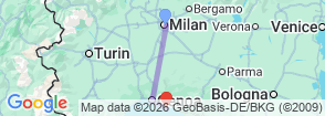 Tour route map