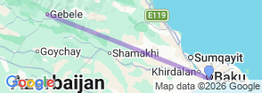 Tour route map