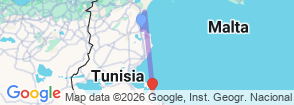 Tour route map