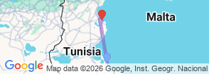 Tour route map