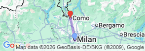 Tour route map
