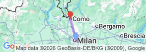 Tour route map