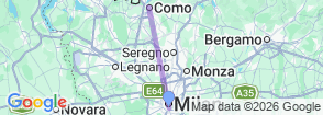 Tour route map