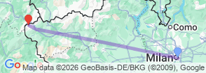 Tour route map